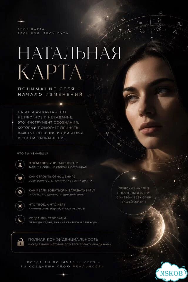 Натальная карта фото 1