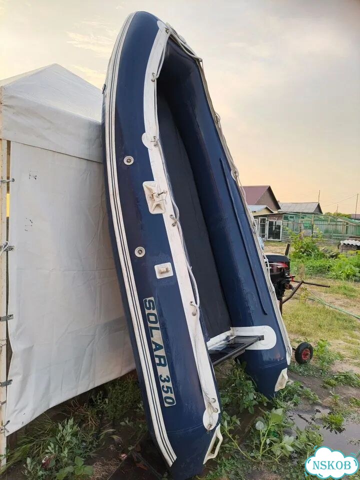 Продам лодку пвх solar 350 фото 5