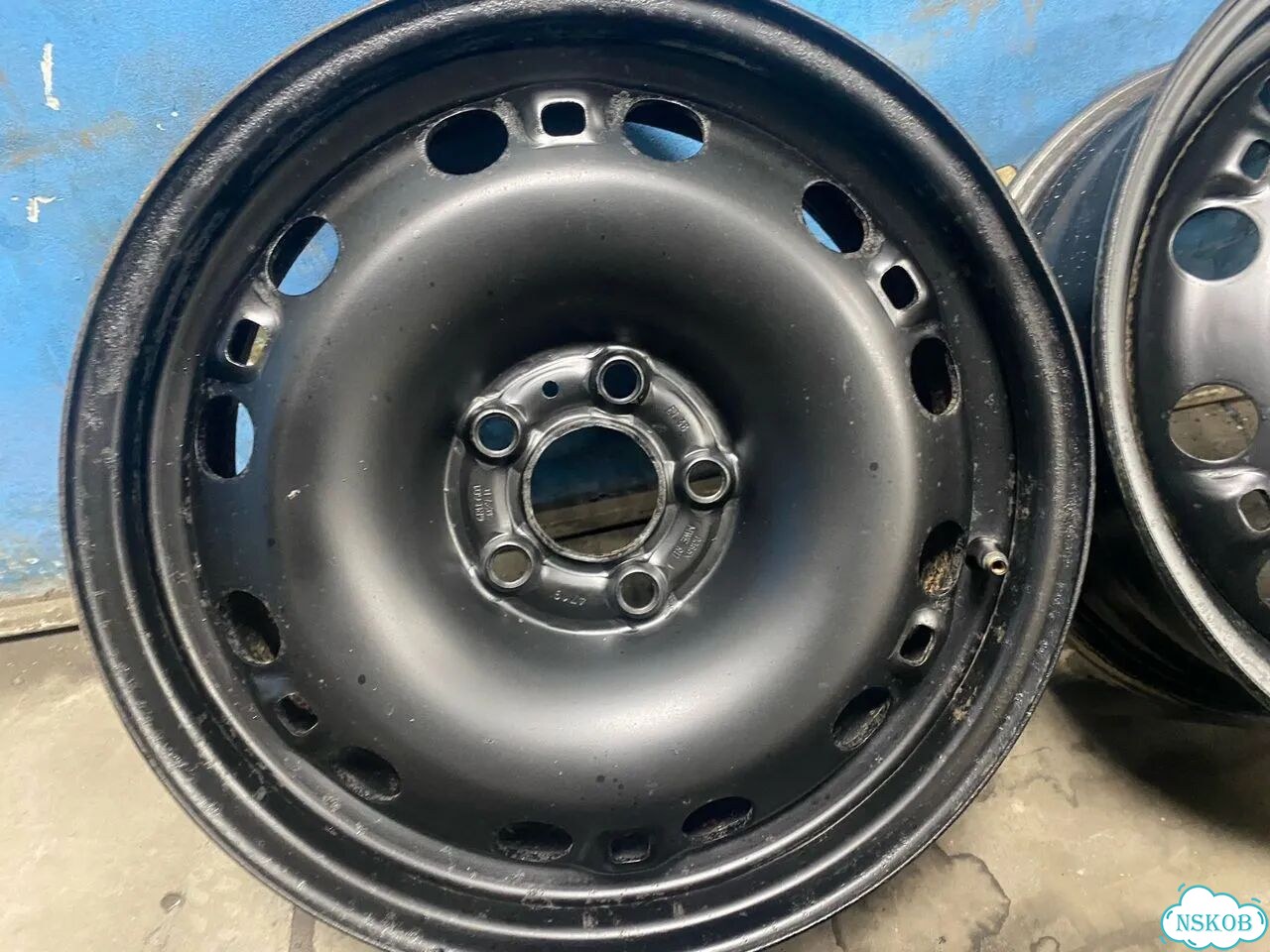 Штампованные диски Volkswagen 6×R15 5×100 фото 6