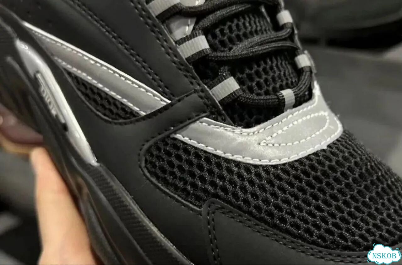 Кроссовки Dior b22 reflective black 36-45 фото 4
