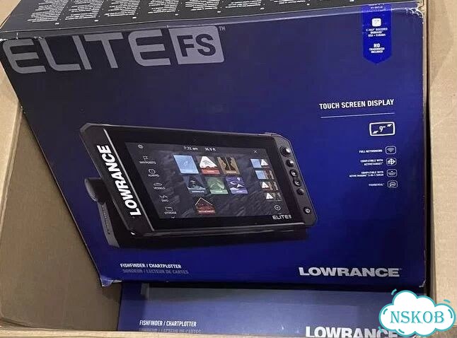 Эхолот lowrance elite 9 fs + Новый без датчика фото 1