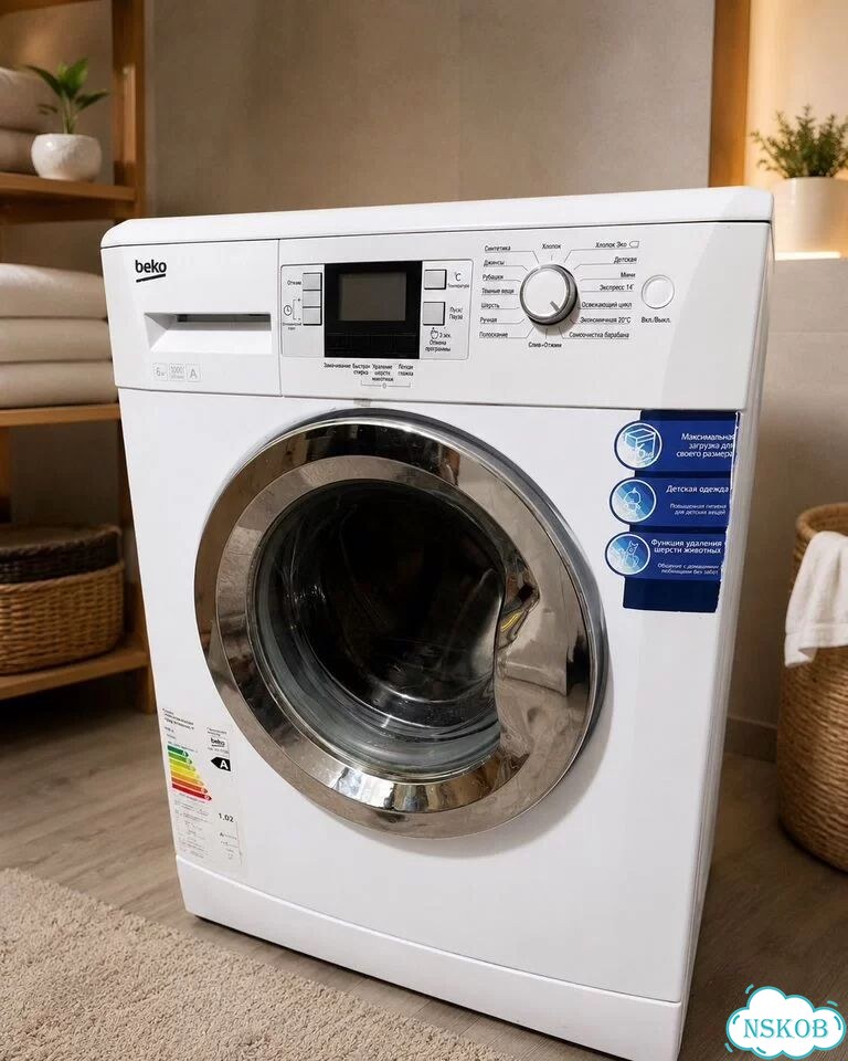 Стиральная машина beko 6 кг фото 1
