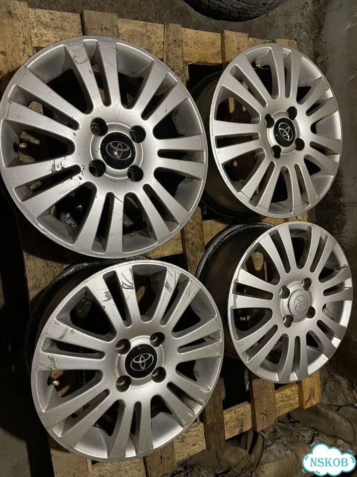 Литые диски Toyota 5.5×R14 4×100 фото 2