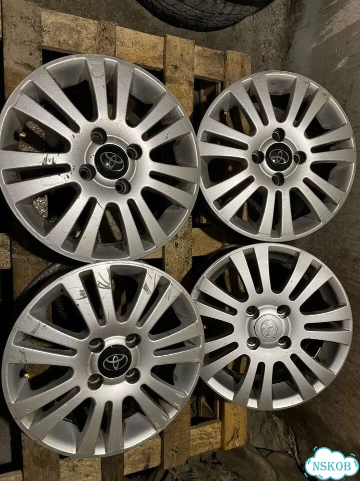 Литые диски Toyota 5.5×R14 4×100 фото 3