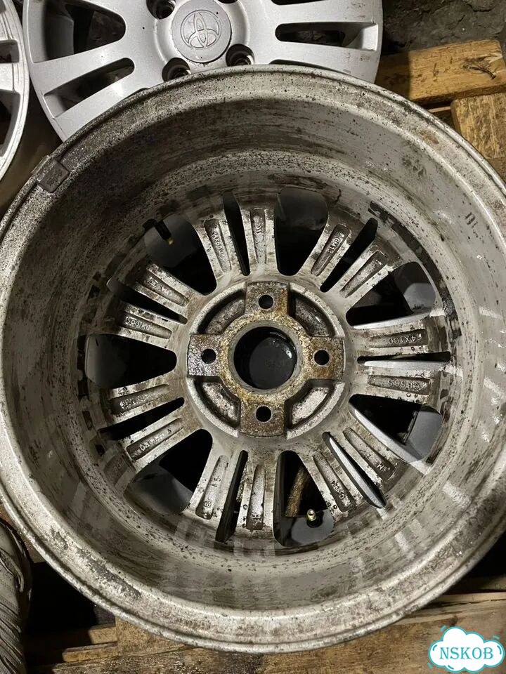 Литые диски Toyota 5.5×R14 4×100 фото 5