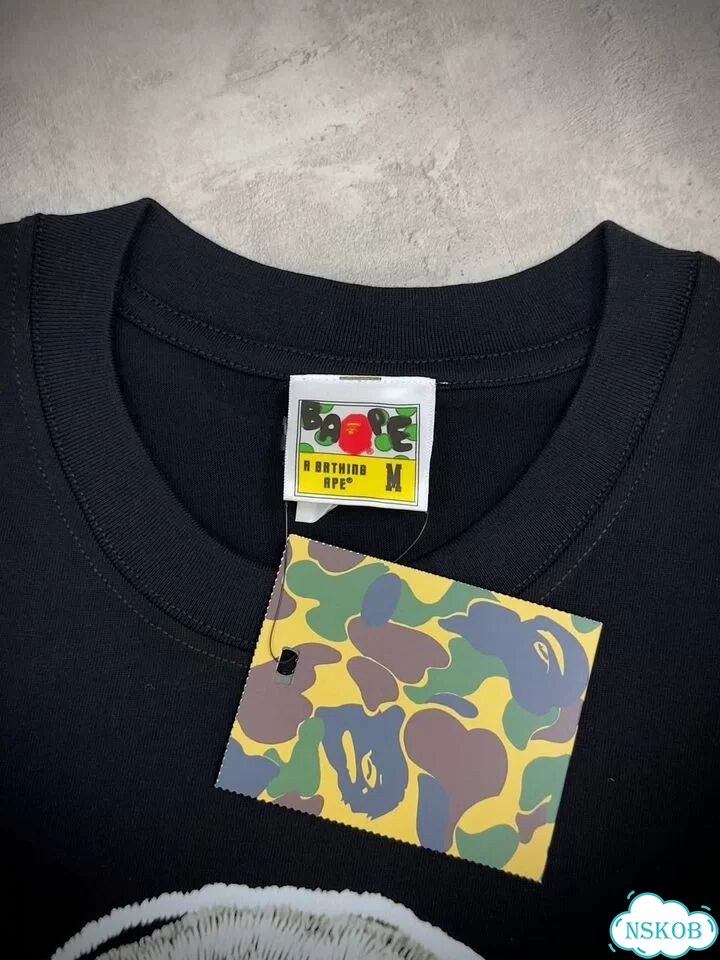 Футболка Bape, чёрная фото 10