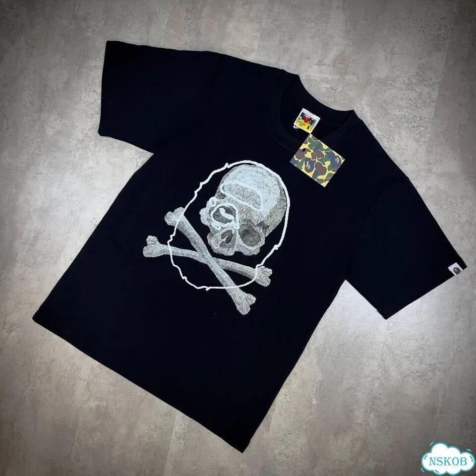 Футболка Bape, чёрная фото 5
