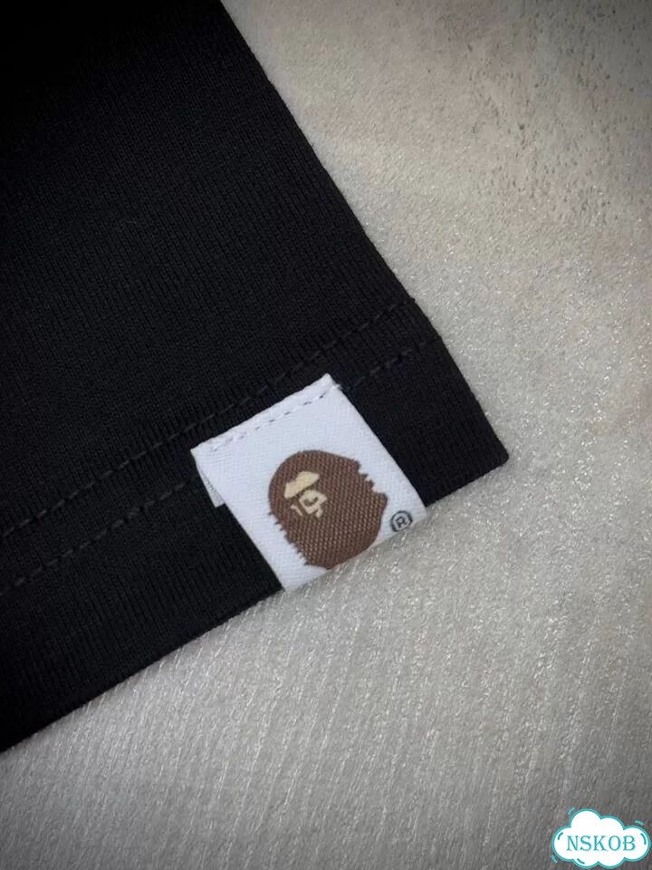 Футболка Bape, чёрная фото 9
