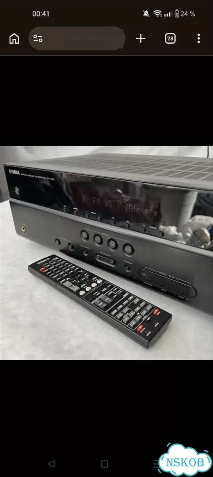 Av ресивер yamaha rx v 371 фото 2