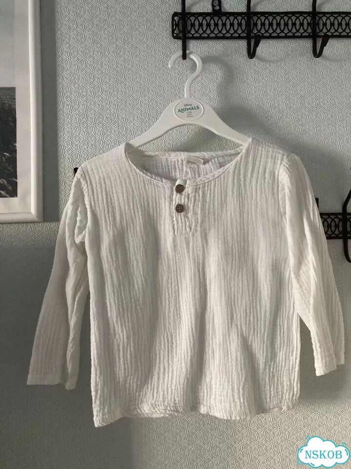Муслиновая рубашка детская фото 1