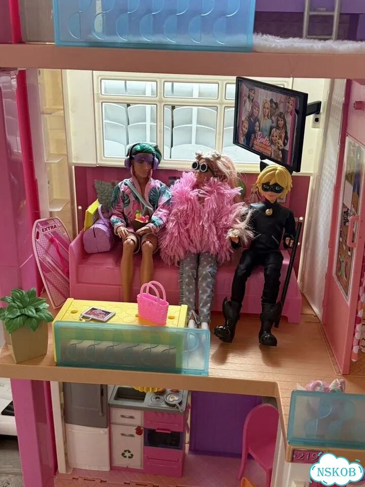 Кукольный домик barbie фото 5