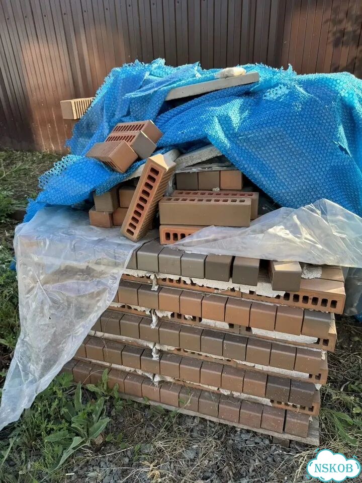 Продам остатки облицовочкого кирпича фото 1