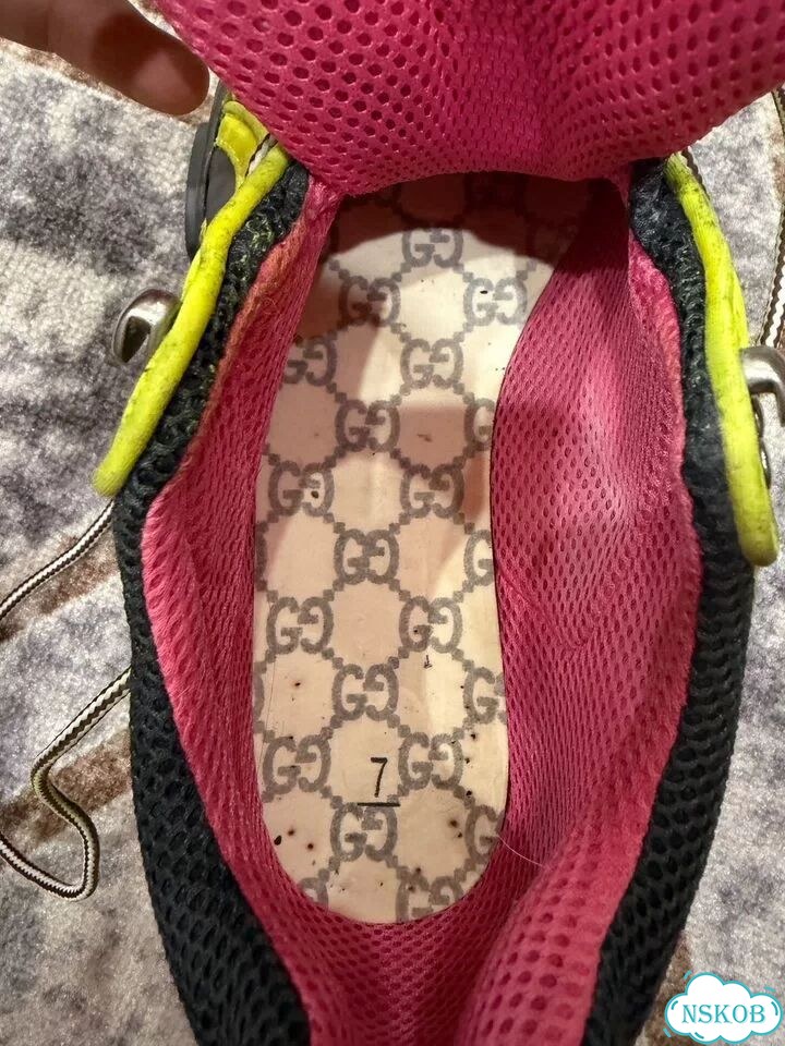 Кроссовки Gucci flashtrek рефлектив фото 3