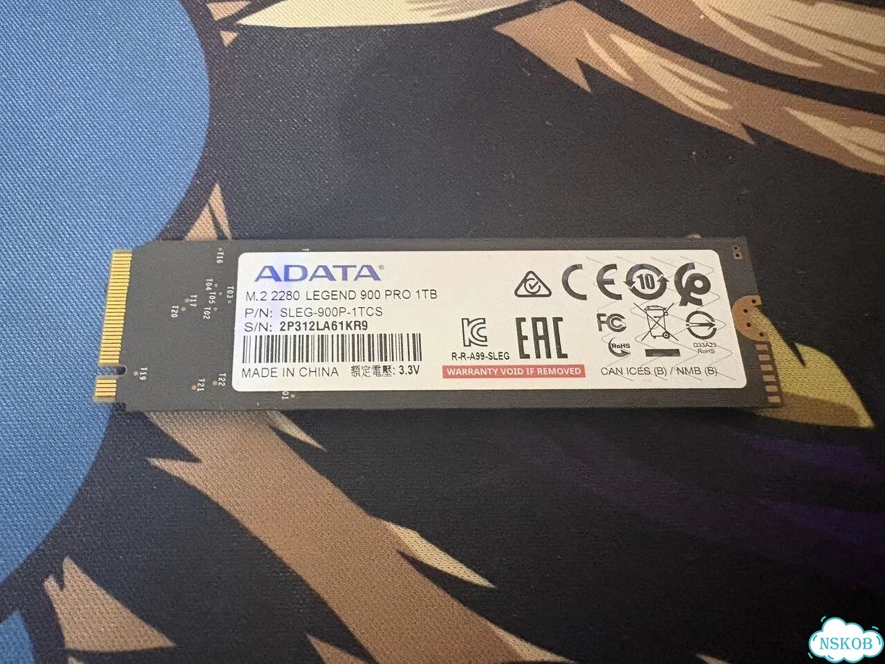 SSD M2 nvme Adata Legend 900 1Tb фото 2