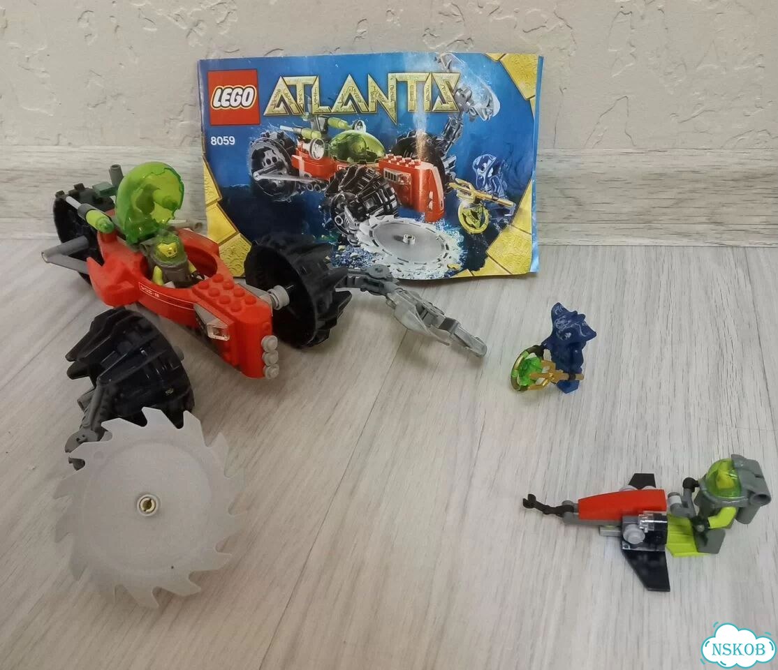 Lego 8059 atlantis фото 1