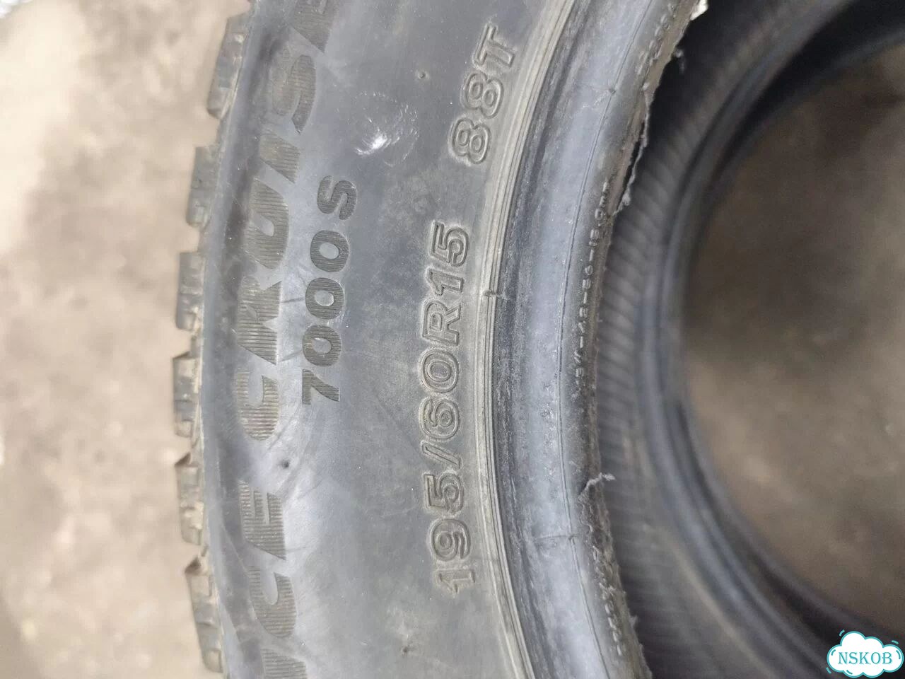 Bridgestone Ice Cruiser 7000S 195/60 R15 88T фото 3