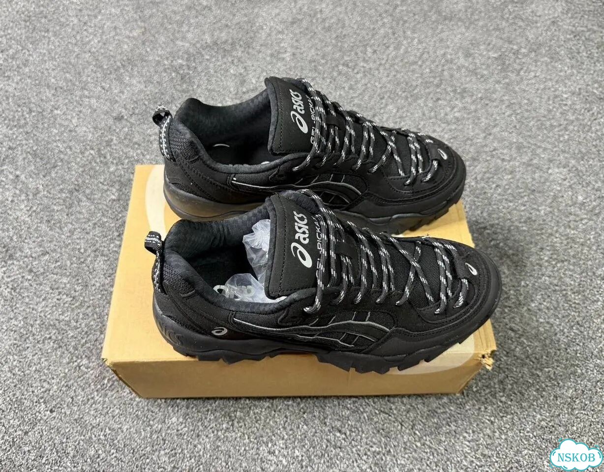 Кроссовки Asics Gel Pickax black фото 4