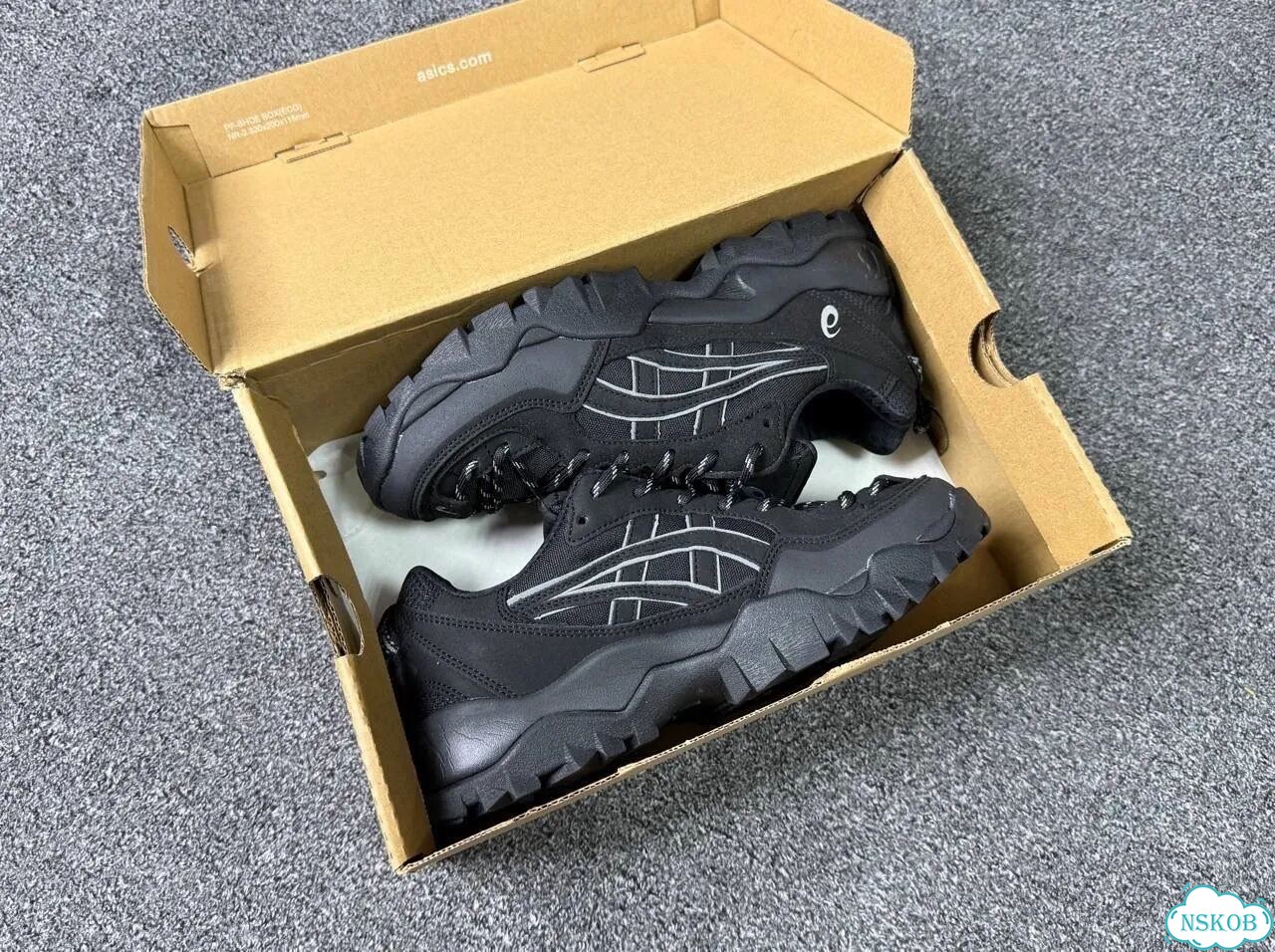 Кроссовки Asics Gel Pickax black фото 5