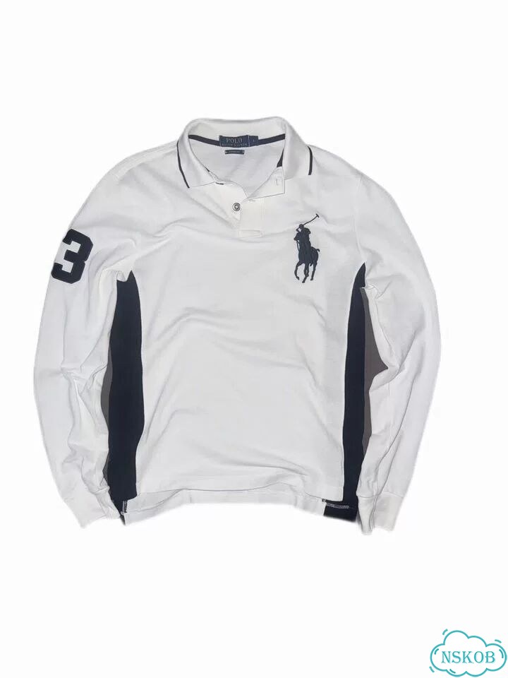 Polo ralph lauren лонгслив оригинал big logo фото 1