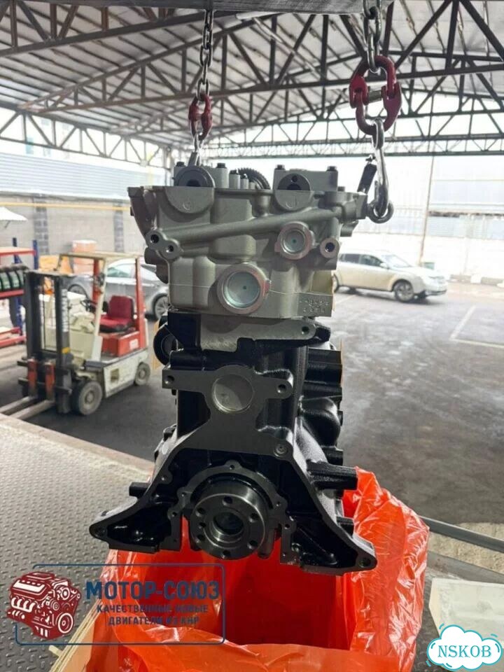 Двигатель новый 4D56U Mitsubishi фото 3