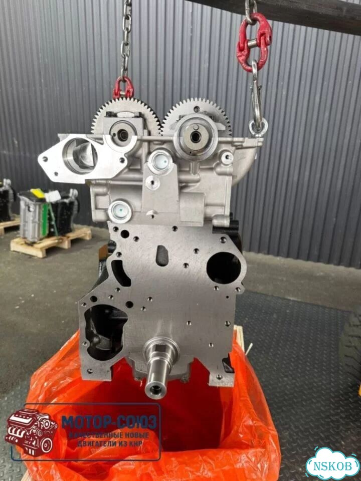 Двигатель новый 4D56U Mitsubishi фото 6