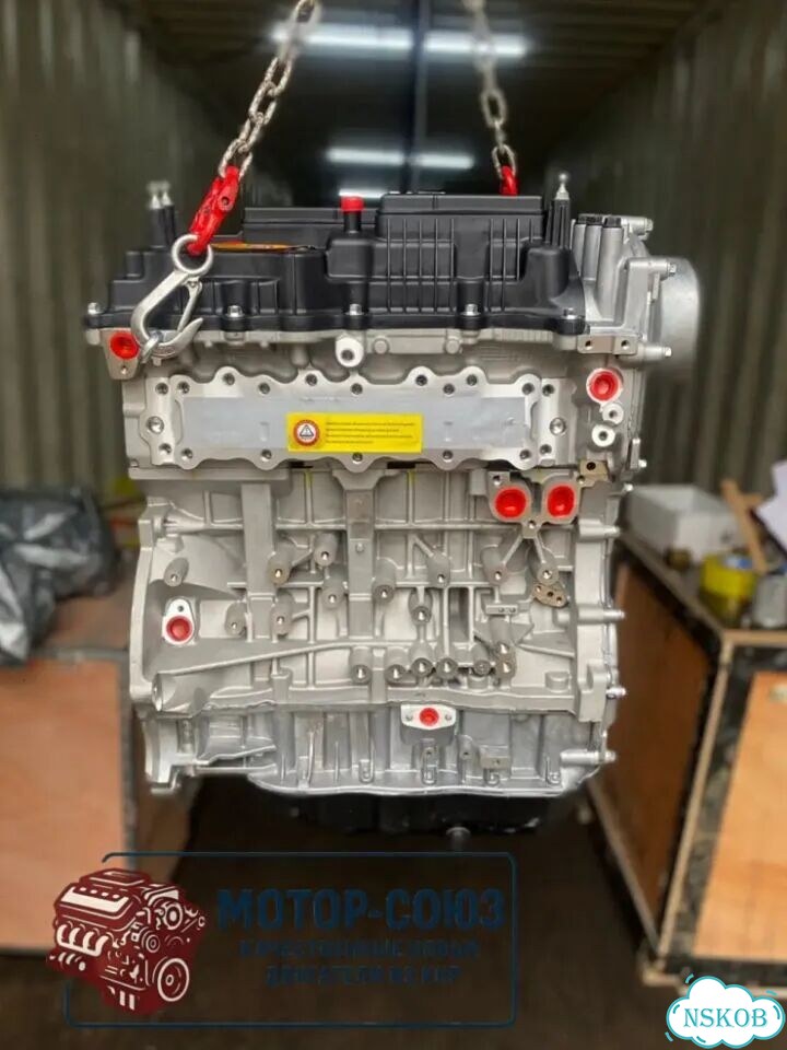 Двигатель новый G4KH рест Hyundai / KIA фото 4