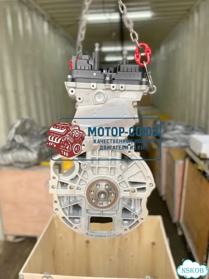 Двигатель новый G4KJ рест Hyundai Kia фото 5