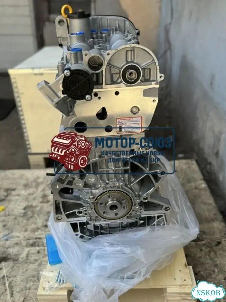 Двигатель новый CZD Skoda VW фото 3