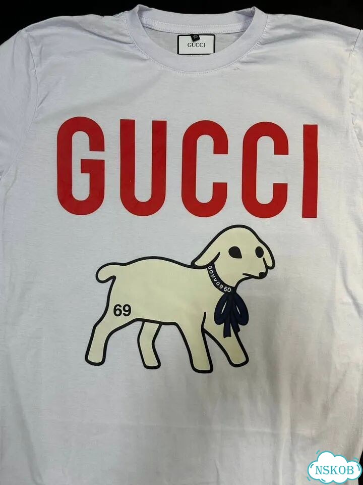 Футболка Gucci lamb archive S фото 9
