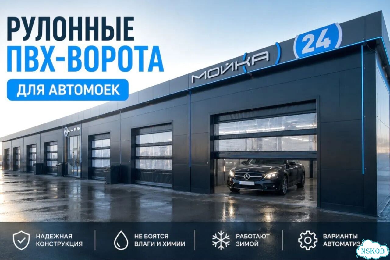 Пвх рулонные ворота фото 1
