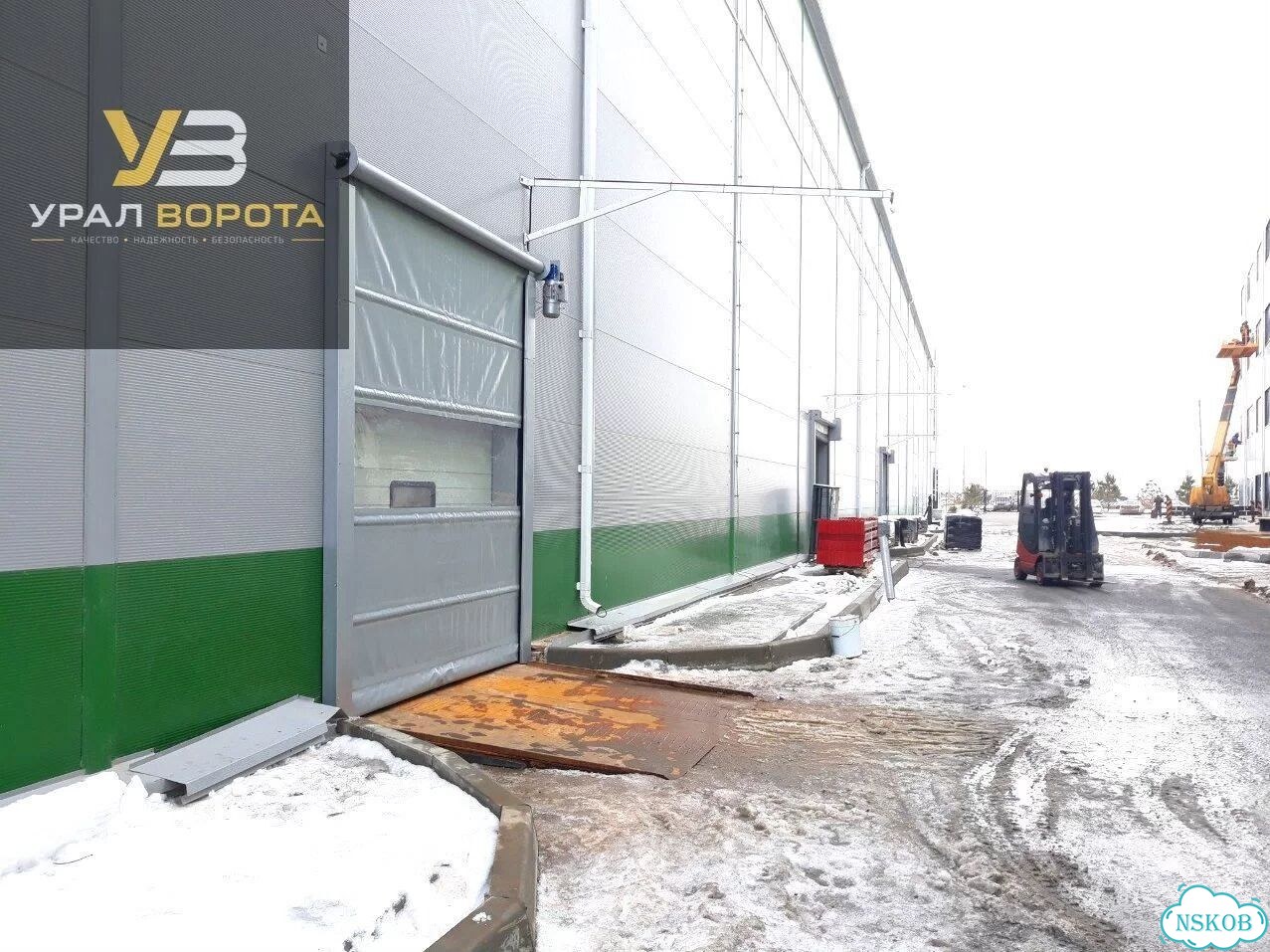 Автоматические ворота пвх для автомоек фото 5