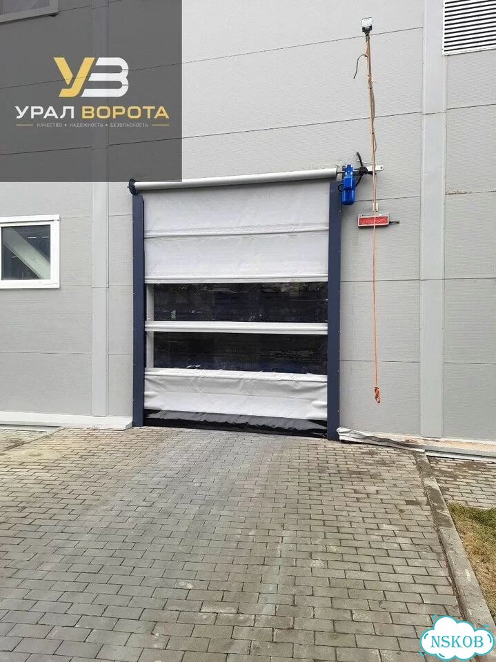 Автоматические ворота пвх для ритейла фото 6