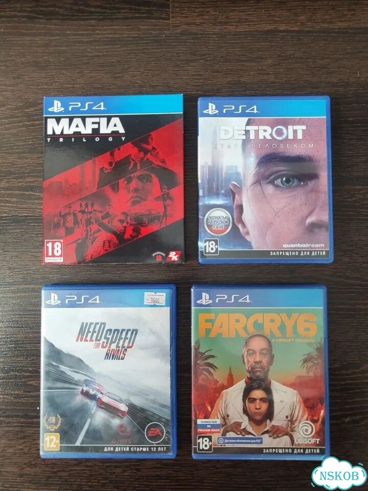 Игры для ps4 диски фото 1