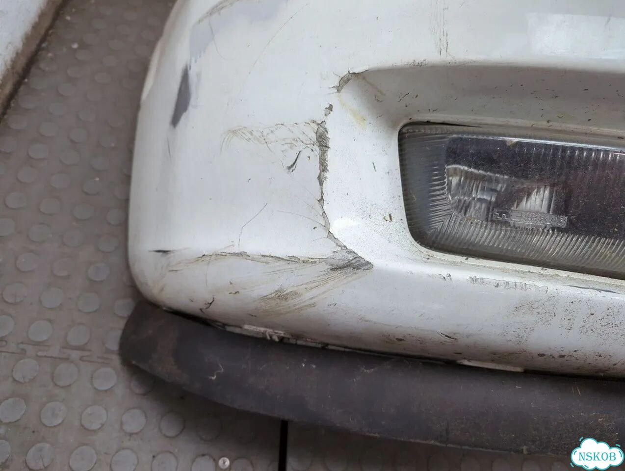 Бампер передний Opel Astra G фото 3