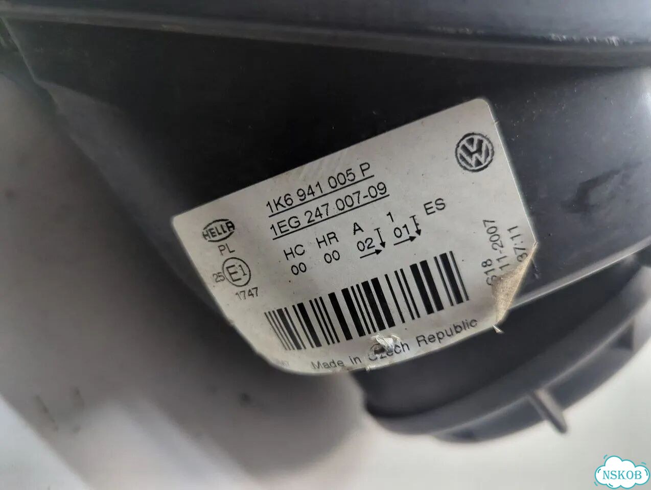 Фара (передняя) левая Volkswagen Golf 5 фото 8