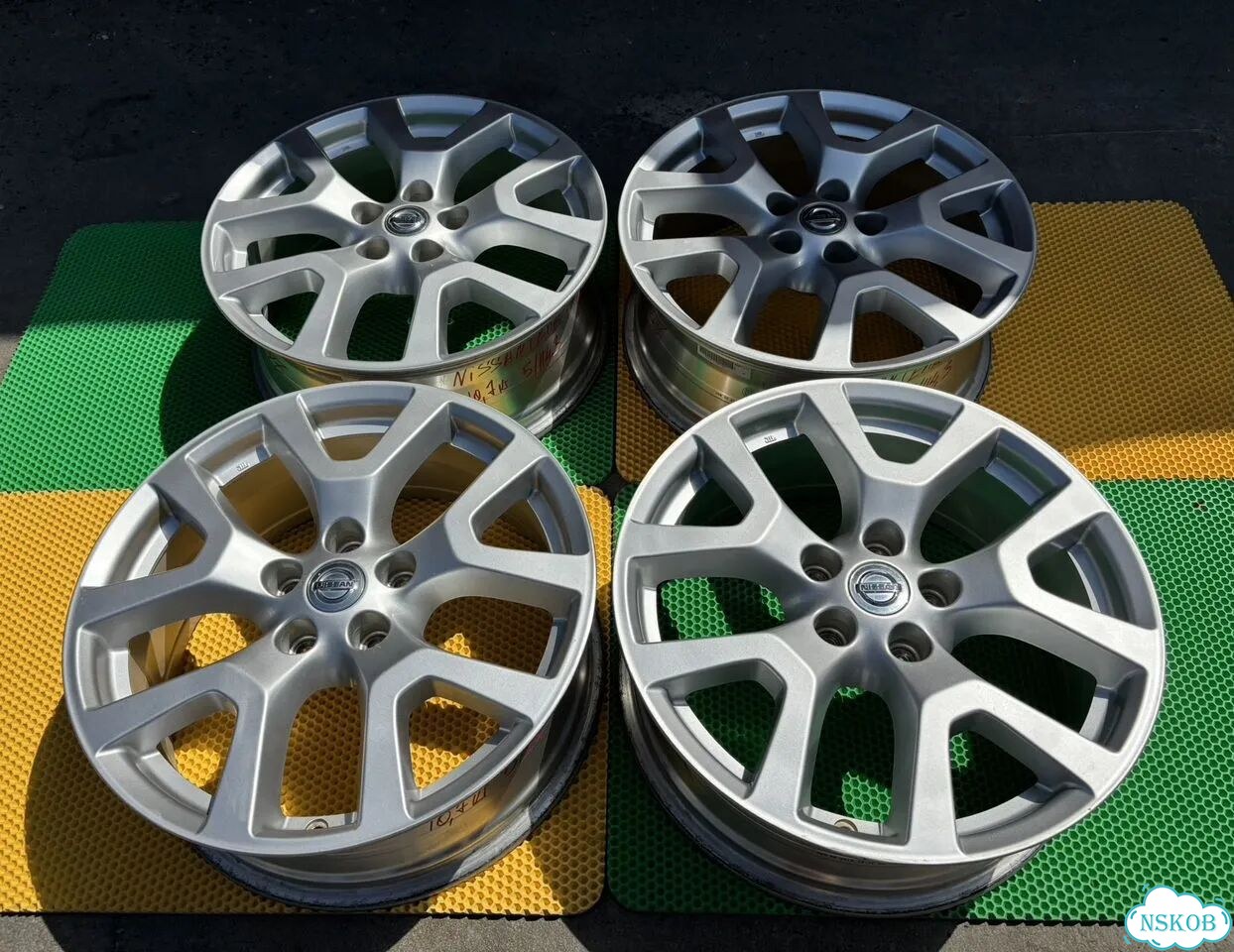 Литые диски Nissan 7×R18 5×114.3 фото 2