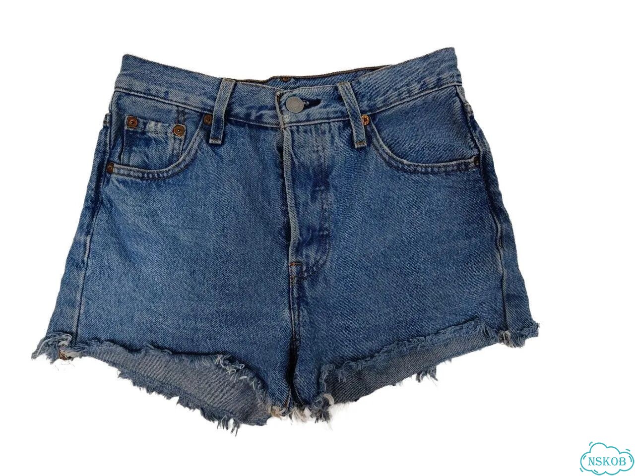 Levi's шорты джинсовые женские фото 1