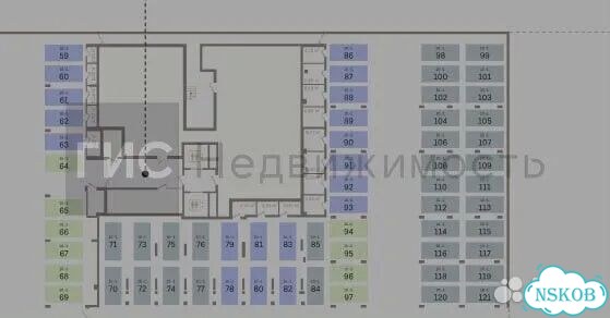 Машиноместо, 28 м² фото 1