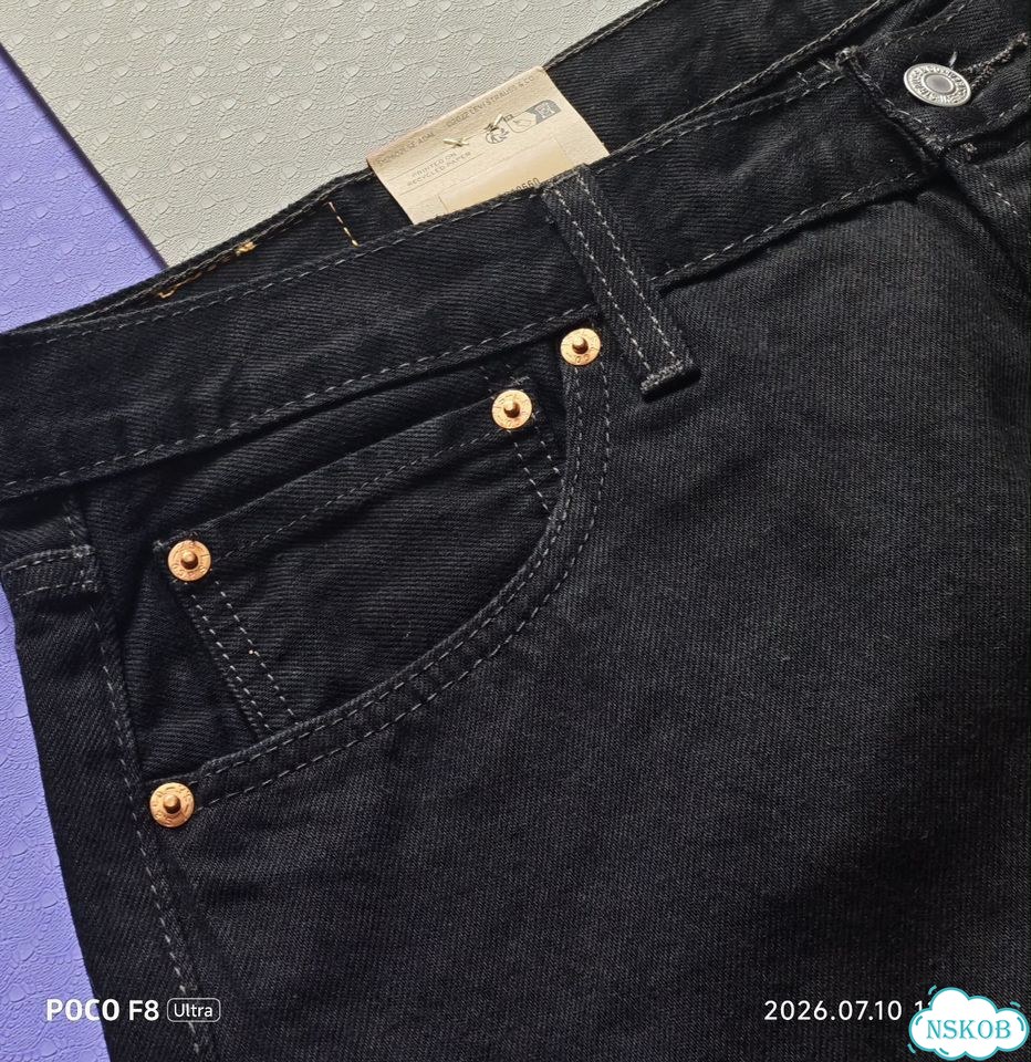Джинсы levis 501 0160 w36 L34 original фото 2