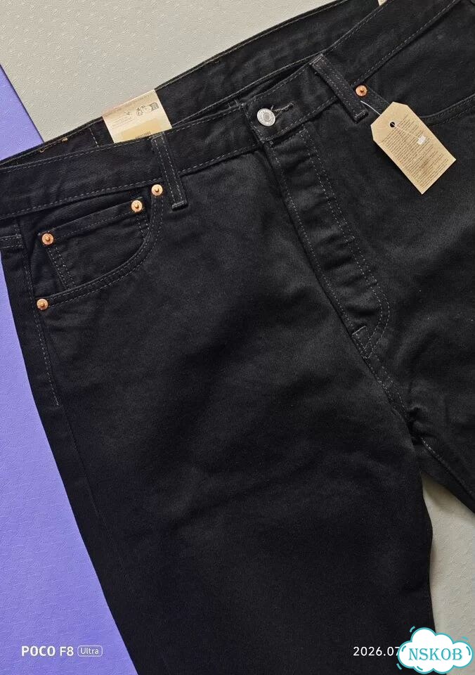 Джинсы levis 501 0160 w36 L34 original фото 4