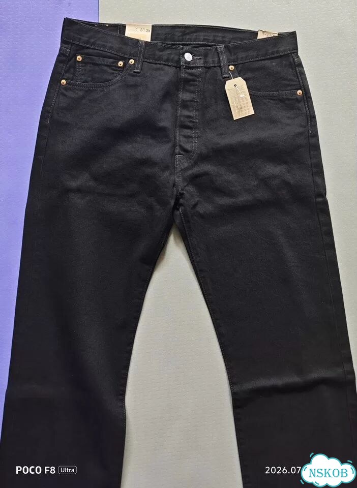 Джинсы levis 501 0160 w36 L34 original фото 7