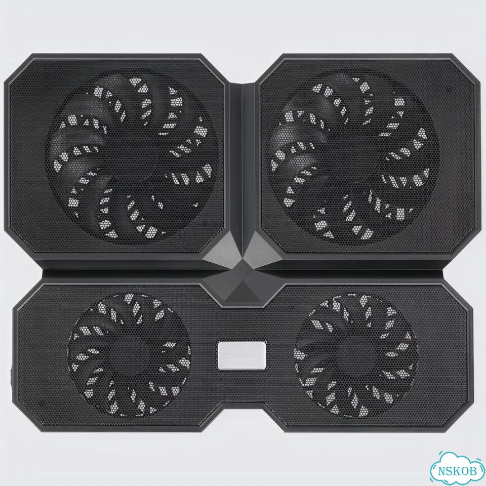 Охлаждающая подставка deepcool MultiCore X6 черный фото 3
