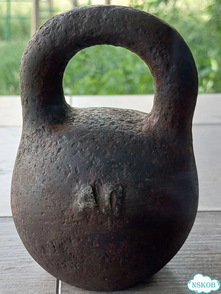 Царская гиря 5 фунтов фото 3