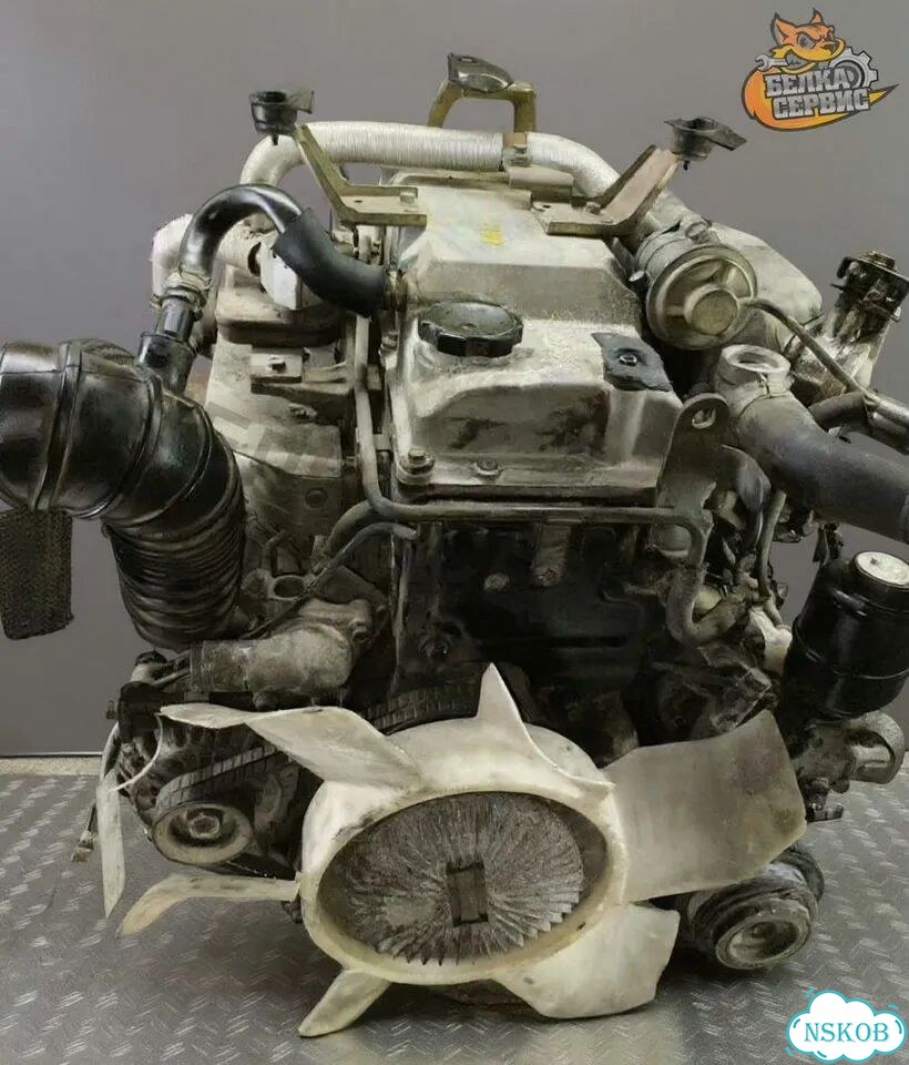 Двигатель 4M41 Mitsubishi Pajero состояние б/у фото 1