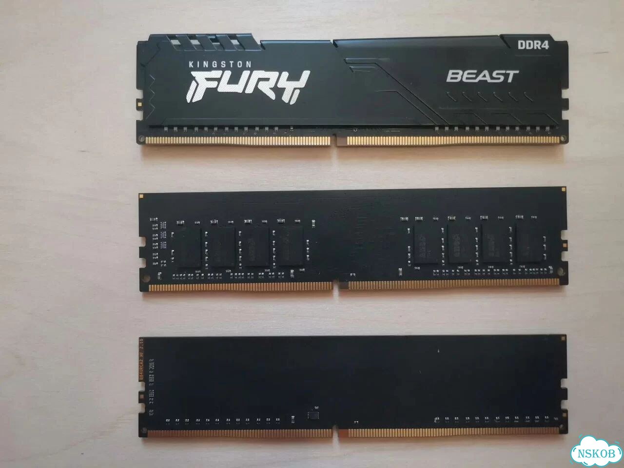 Оперативная память ddr4 Kingston, AMD 8, 16 Gb фото 2