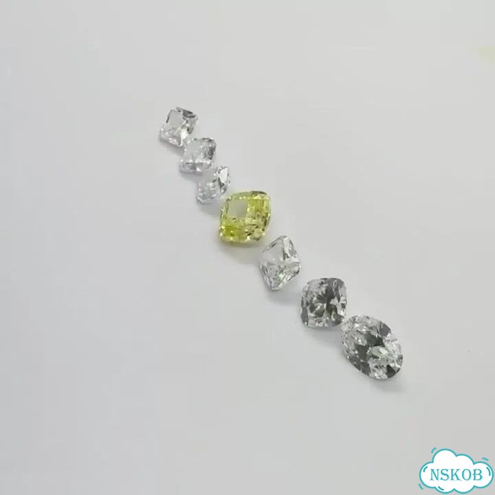 Бриллиант CVD SQ radiant (1,43сt D/IF) фото 1