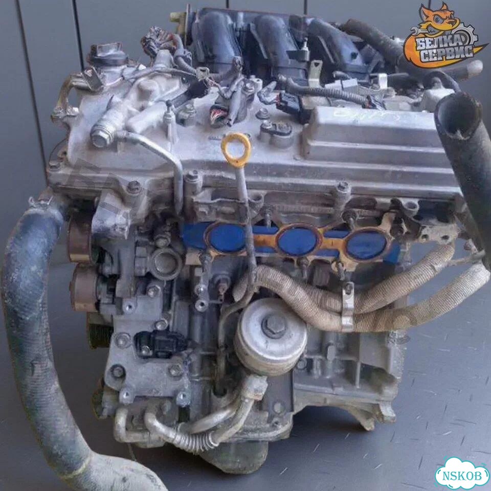 Двигатель 2GR-FE Toyota Highlander состояние б/у фото 5