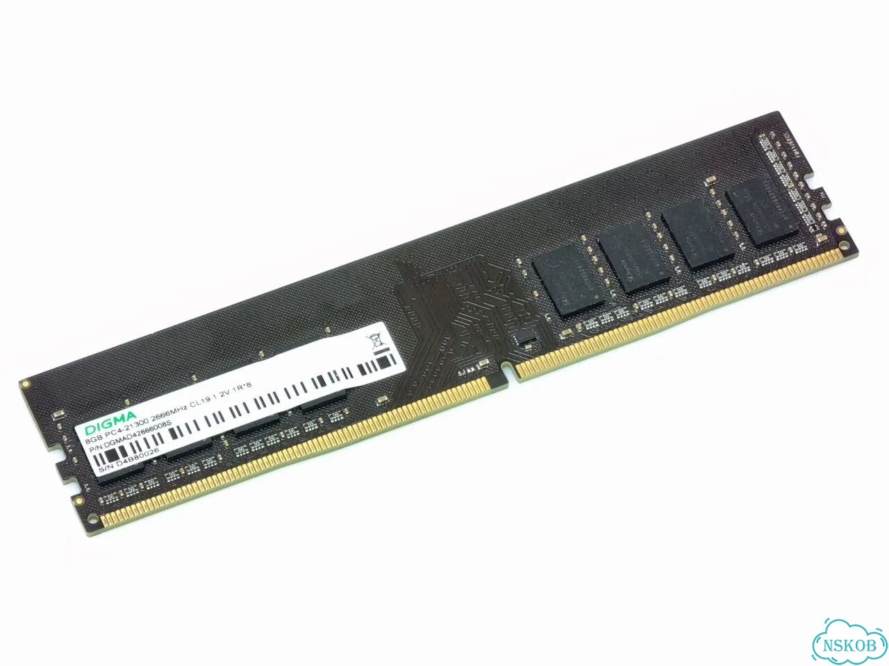 DDR4 8 GB 2666 MHz Digma CL 19 фото 1