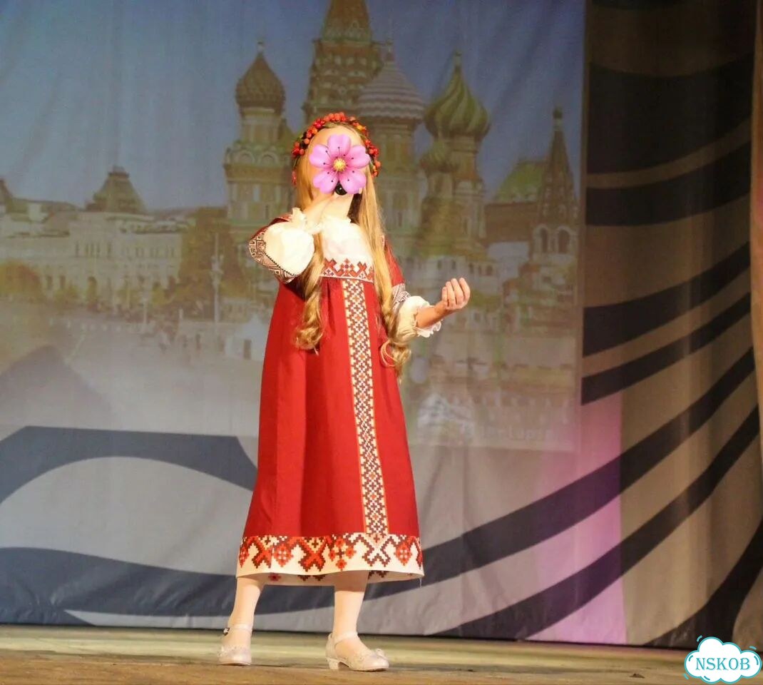 Сарафан для девочки народный стилизованный, рубаха фото 5