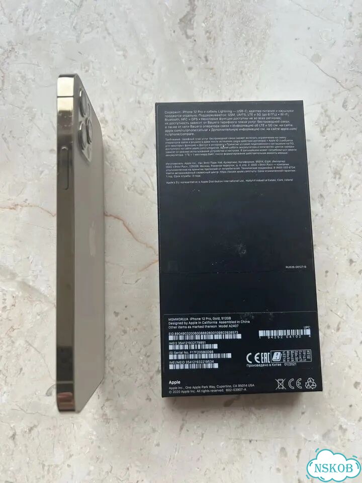 iPhone 12 Pro, 512 ГБ, SIM + eSIM фото 2